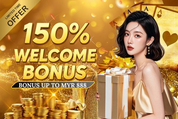 150% Welcome Bonus - Up to $888